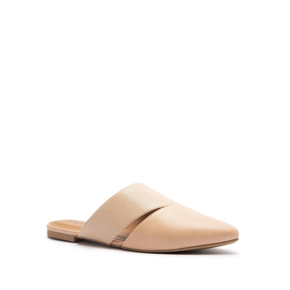 Flat Mule Nude Swirl-261