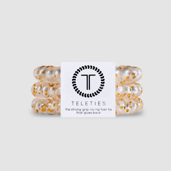 Glitter & Gold Teleties Large
