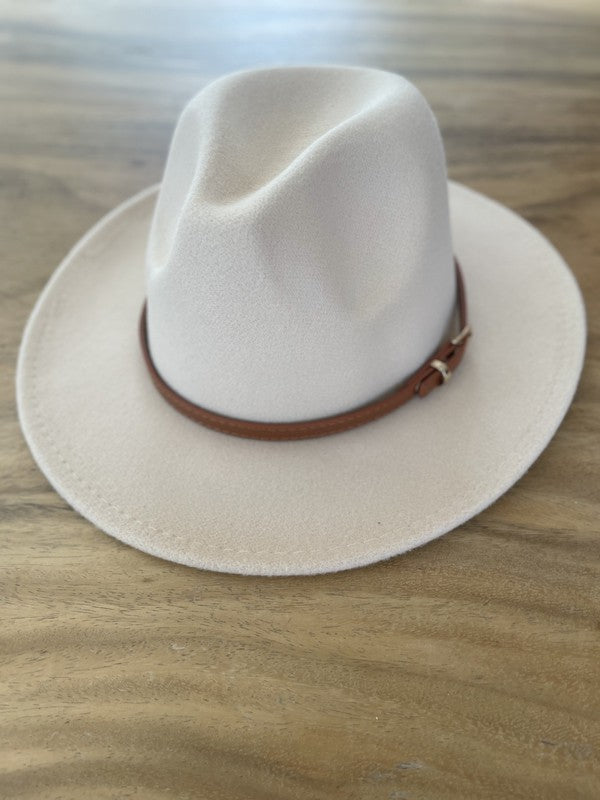 Felt Panama Belt Hat