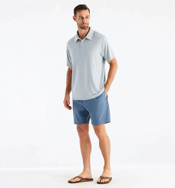 Free Fly Bamboo Flex Polo - Aspen Grey
