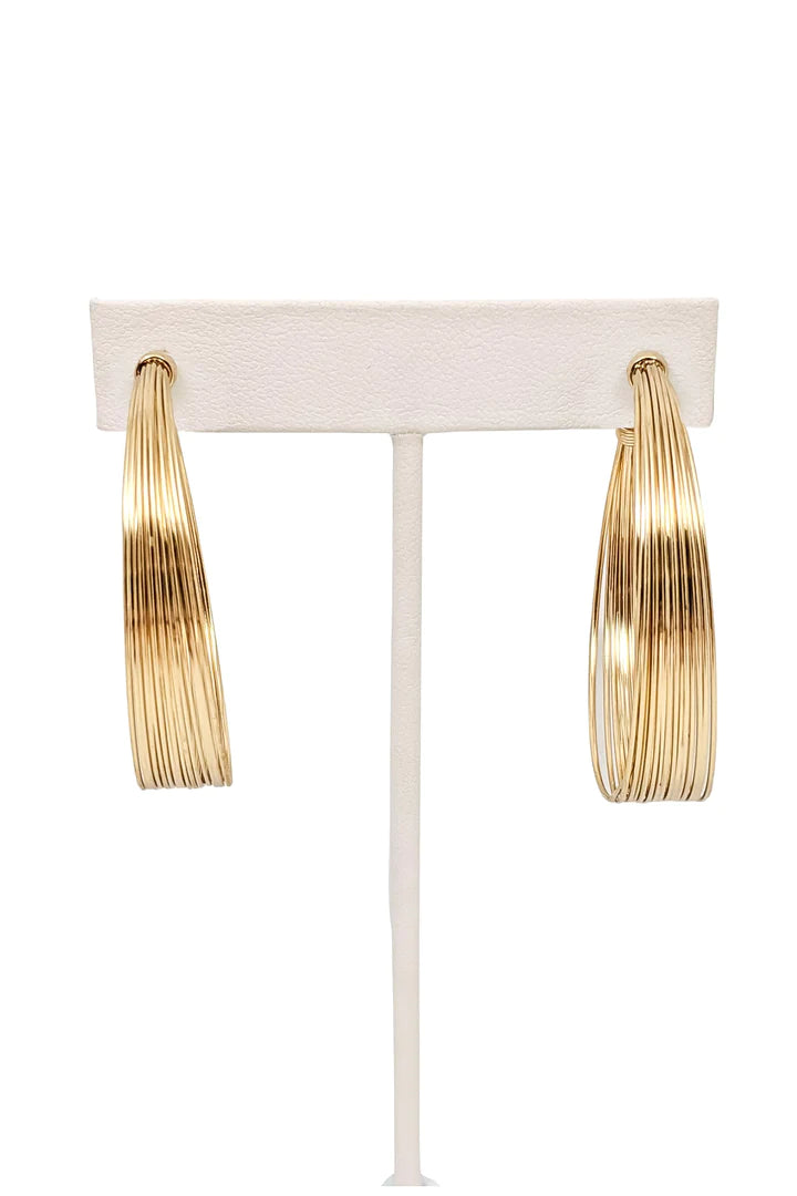 Large Christie Earrings - GD