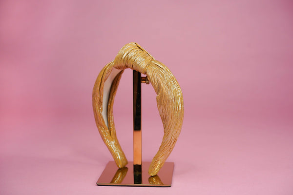 Muslin Gold Headband