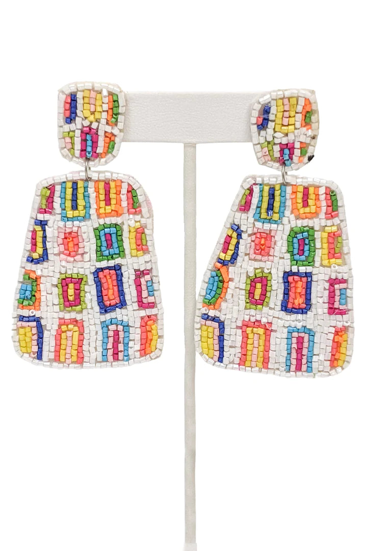 Dayna Earrings - WHITE
