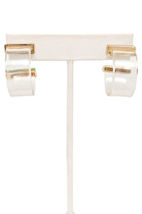 Lainey Earrings - CLEAR