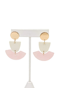 Christina Earrings - WHT