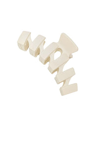 Haley Claw Clip - BEIGE