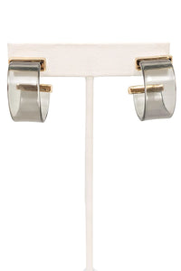 Lainey Earrings - BLK-DIA