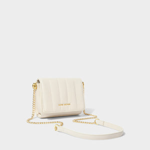 Kendra Quilted Crossbody Oyster