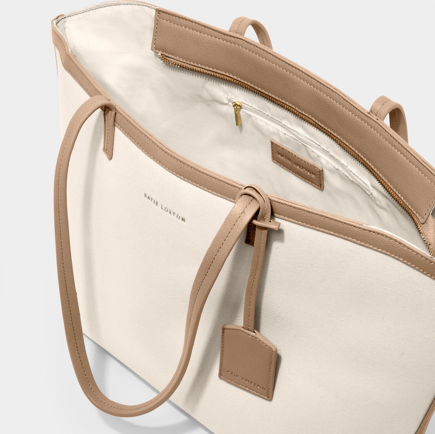 Amalfi Canvas Tote Off White