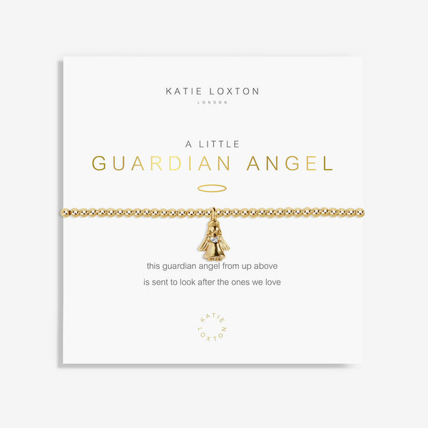 A Little Guardian Angel Bracelet Gold