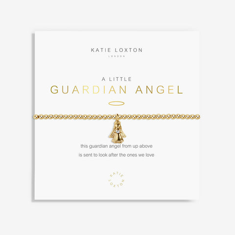 A Little Guardian Angel Bracelet Gold