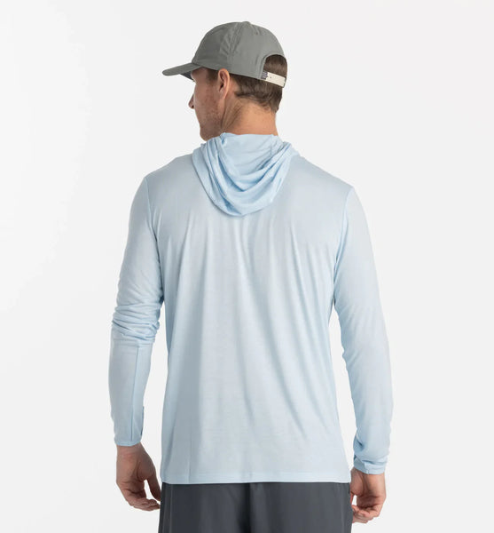 Free Fly Bamboo Lightweight Hoodie - Bluebird