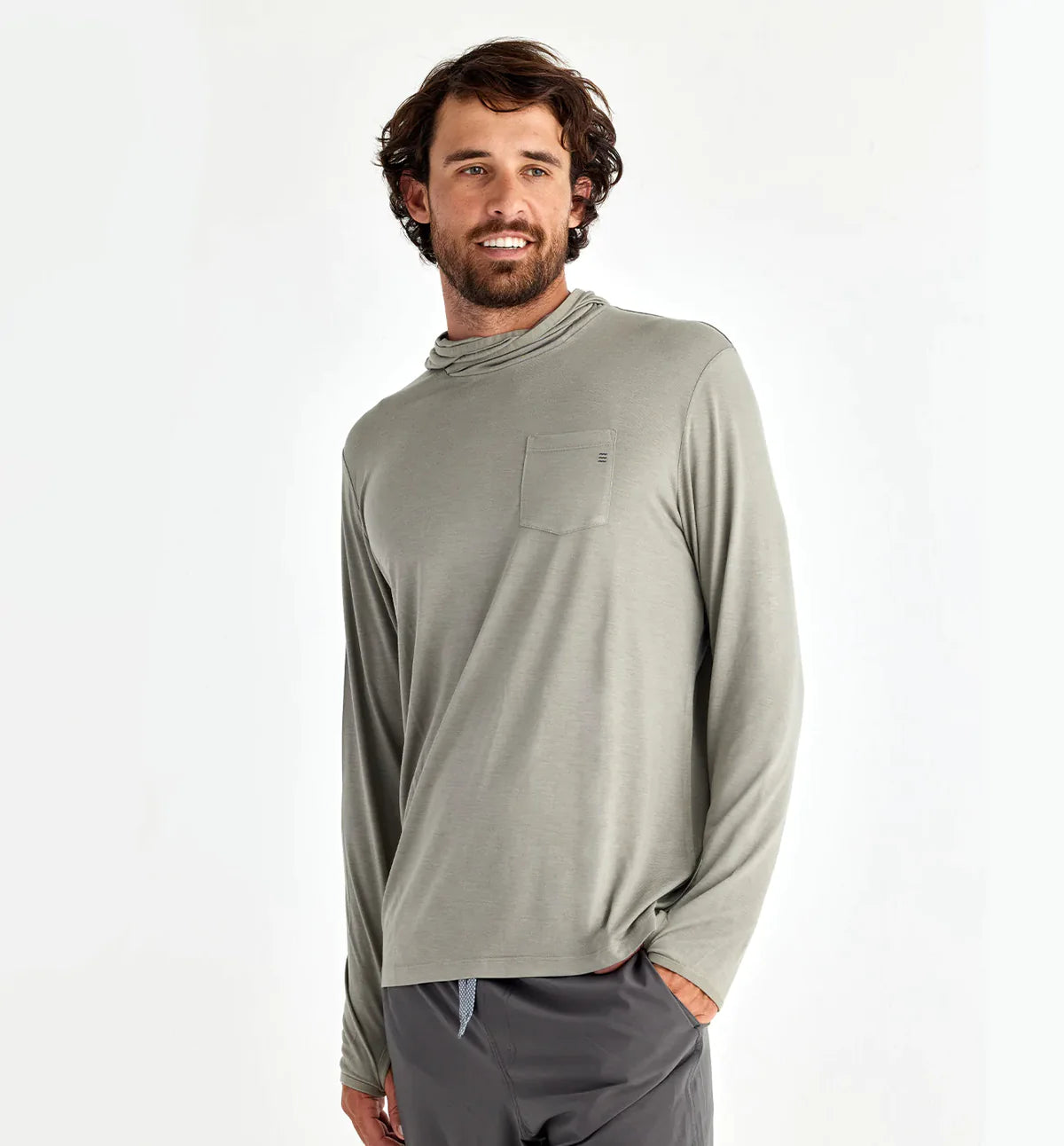 Free Fly Bamboo Lightweight Hoodie - Moss