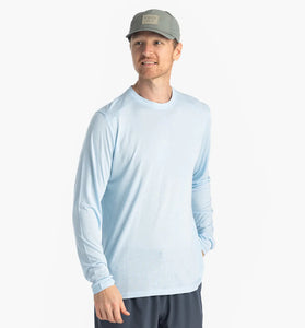 Free Fly Bamboo Lightweight  Long Sleeve - Blue Bird