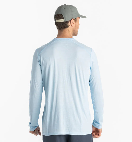Free Fly Bamboo Lightweight  Long Sleeve - Blue Bird