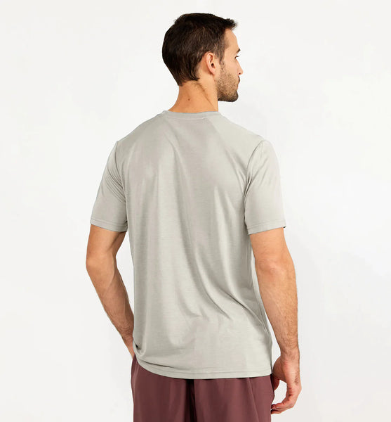 Free Fly Bamboo Lightweight Short Sleeve - Sandstone