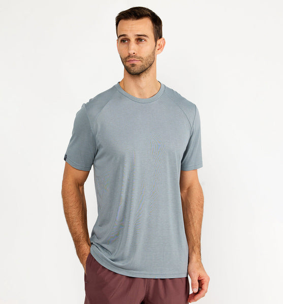 Free Fly Bamboo Lightweight Short Sleeve - Slate