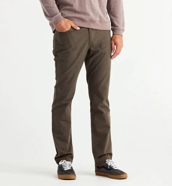 Free Fly Stretch Canvas 5 Pocket Pant - Tobacco
