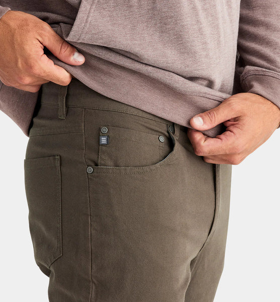 Free Fly Stretch Canvas 5 Pocket Pant - Tobacco