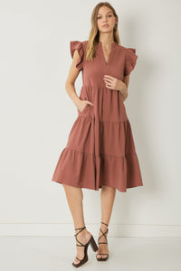 Tiered Midi Cinnamon